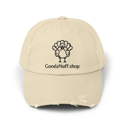 Thanksgiving Turkey...GoodaNuff Distressed Baseball Cap