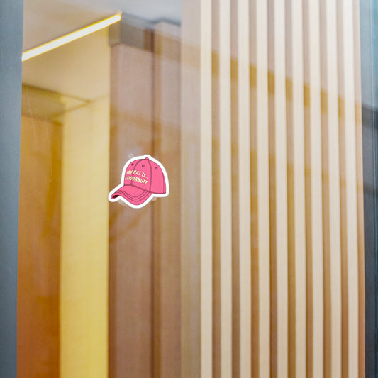 My Hat is GoodaNuff Sticker