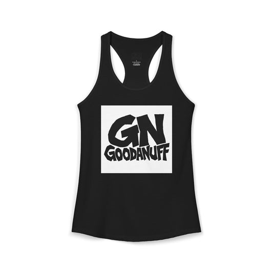 GN GOODANUFF Women's Ideal Racerback Tank