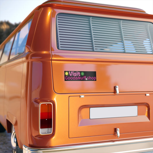 Visit GoodaNuff.shop Bumper Sticker