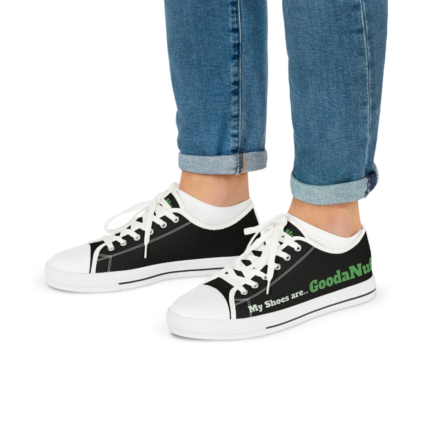 My Shoes are...GoodaNuff Mens Low Top Sneakers