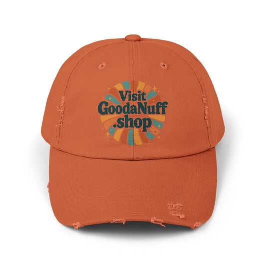 Vist HoodaNuff.sho Distressed Baseball Hat