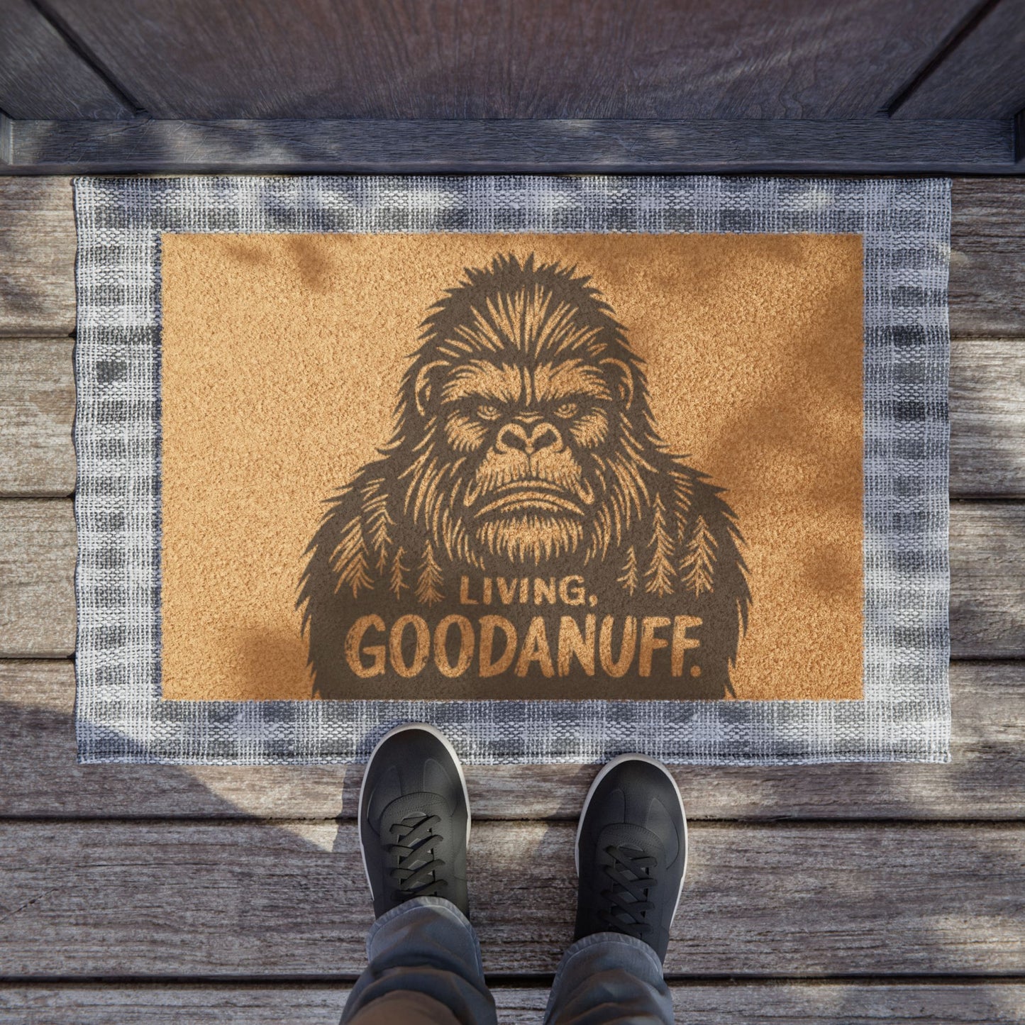Living GoodaNuff Door Mat