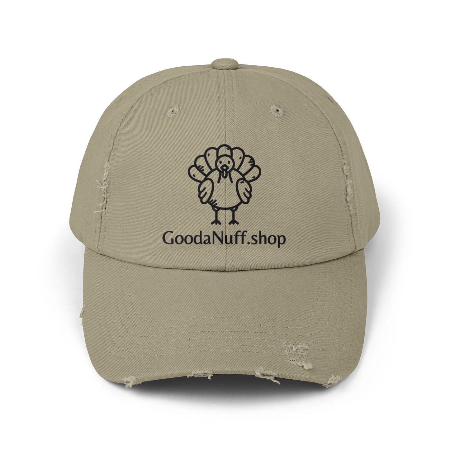 Thanksgiving Turkey...GoodaNuff Distressed Baseball Cap