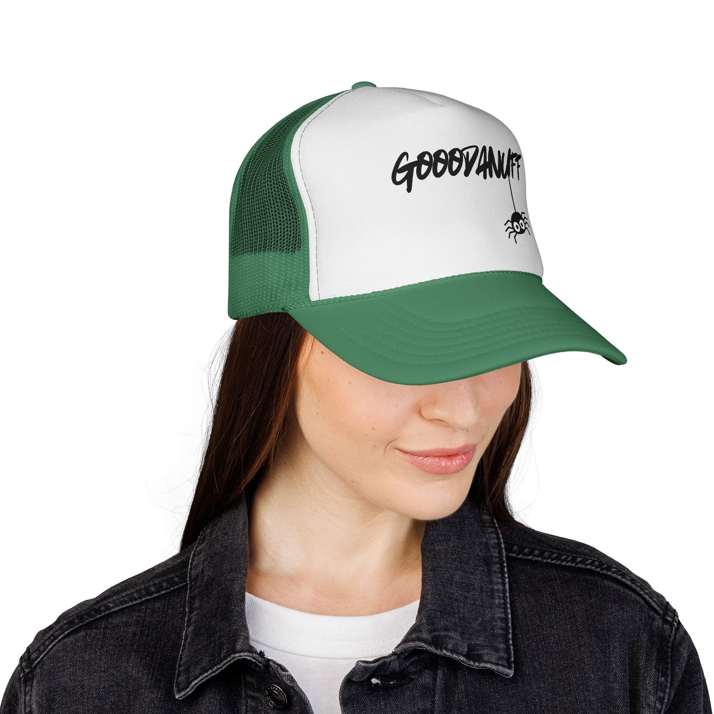 It's GoodaNuff Spider Trucker Hat
