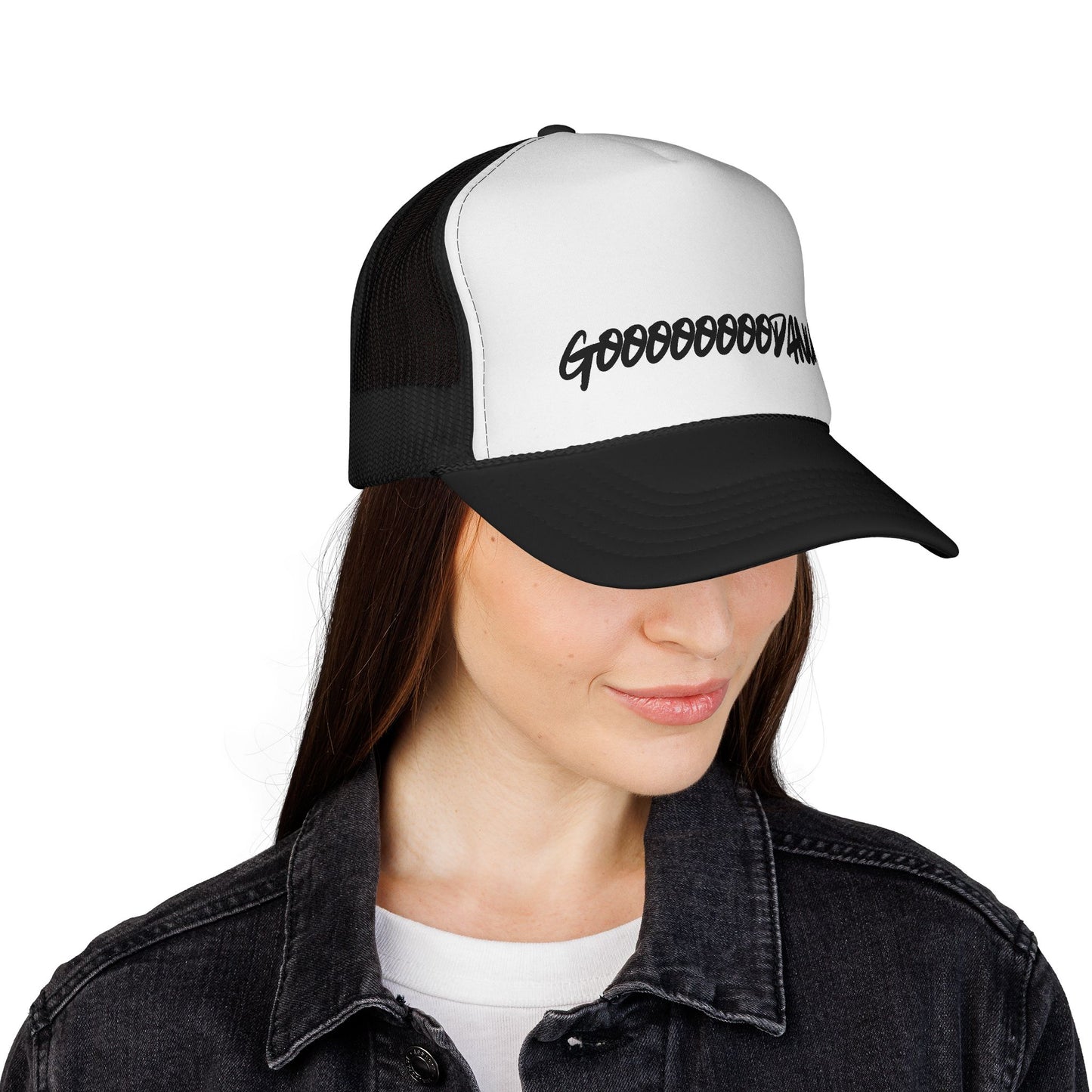 It's GoodaNuff Ghost Trucker Hat