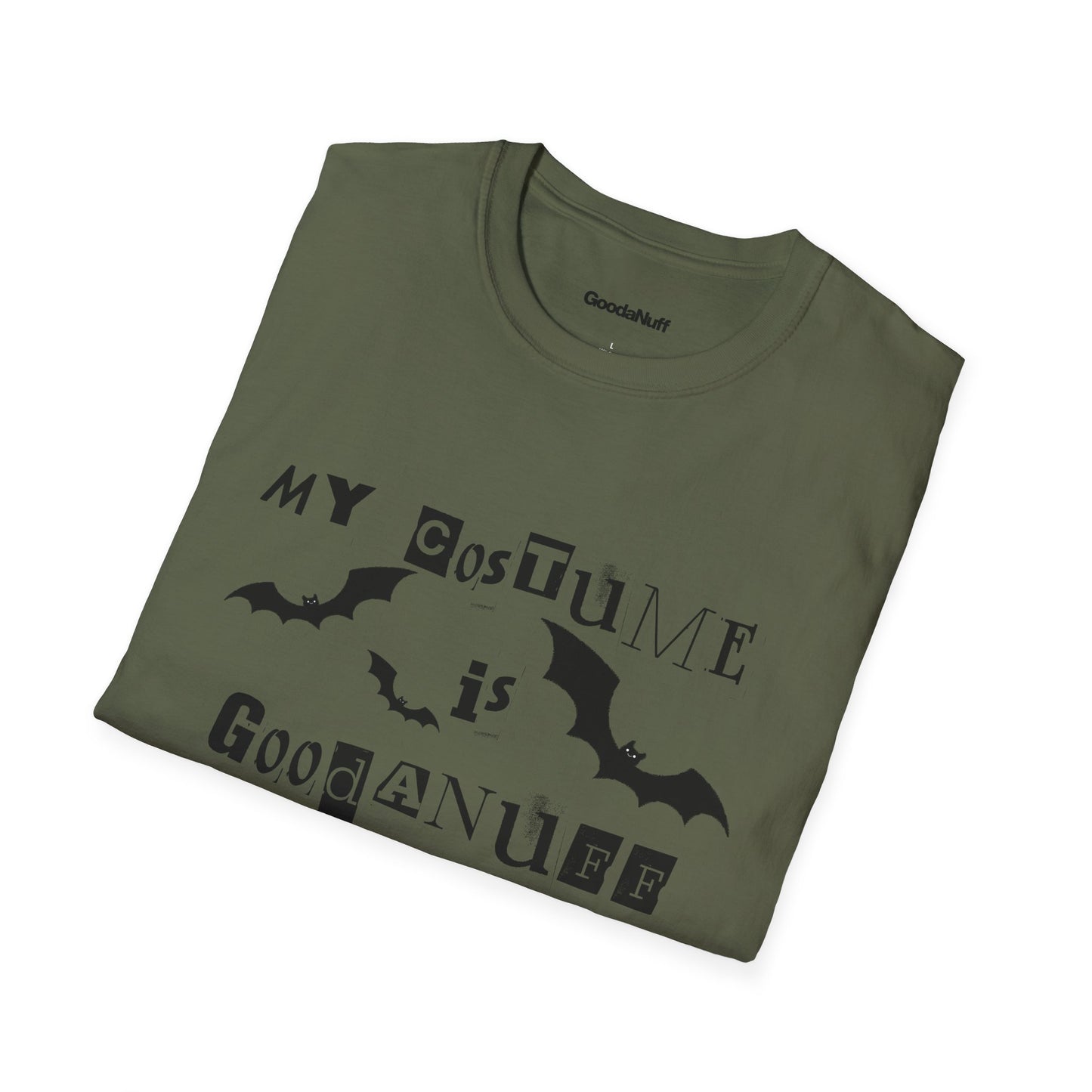 My Costume is GoodaNuff Bats Unisex Softstyle T-Shirt