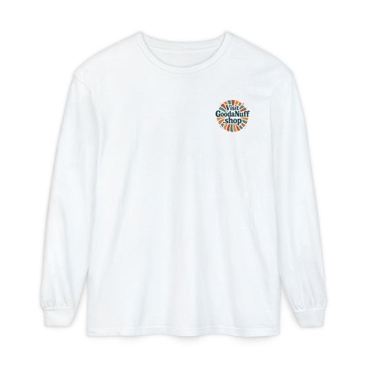 Visit GoodaNuff.shop Unisex Long Sleeve Tee