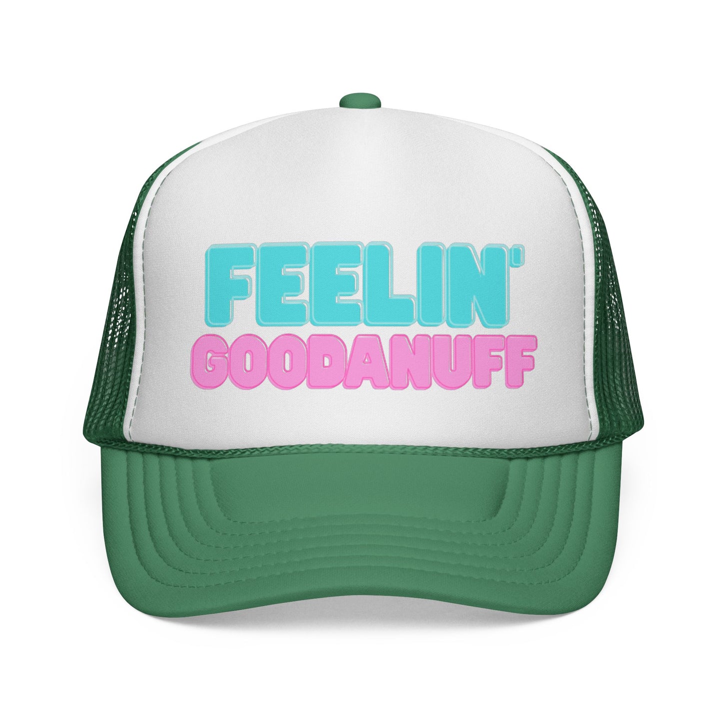 Puff Pink GoodaNuff Trucker Hat