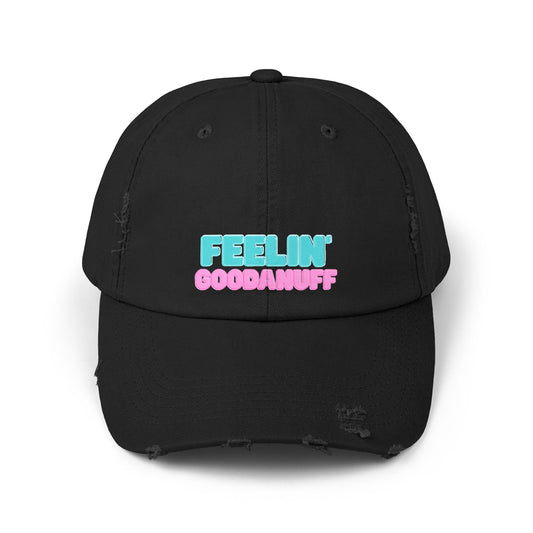 Feelin GoodaNuff Distressed Baseball Cap