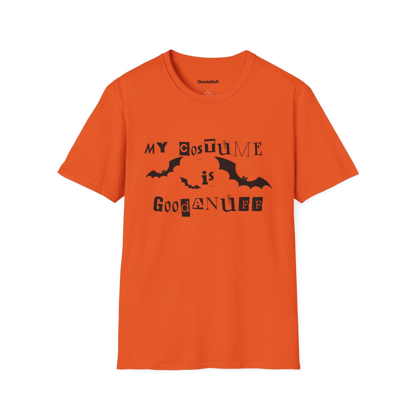 My Costume is GoodaNuff Bats Unisex Softstyle T-Shirt