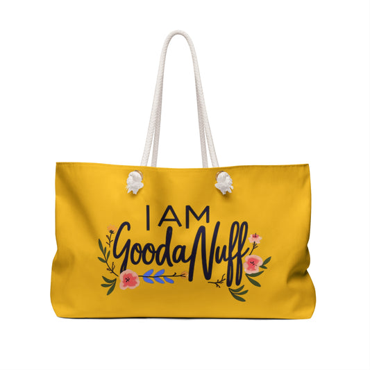 I Am GoodaNuff Travel Bag