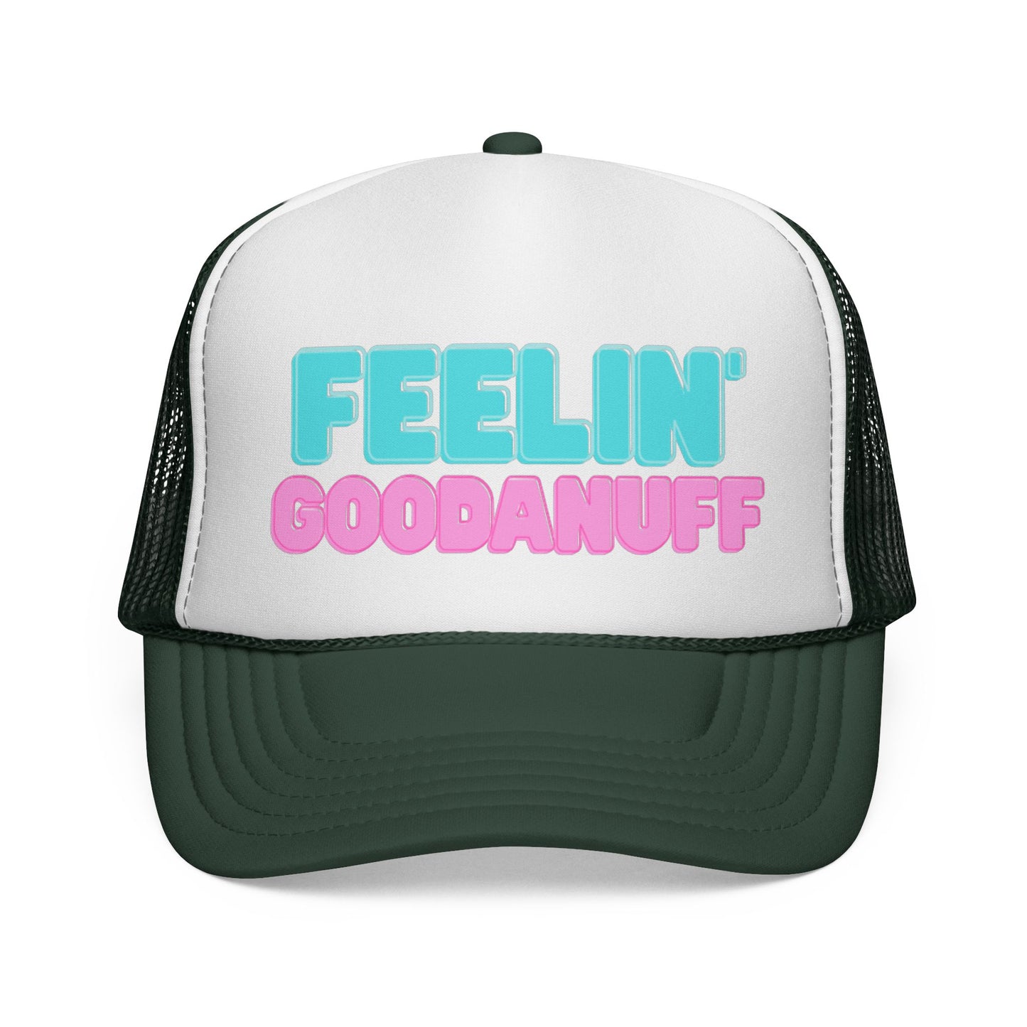 Puff Pink GoodaNuff Trucker Hat