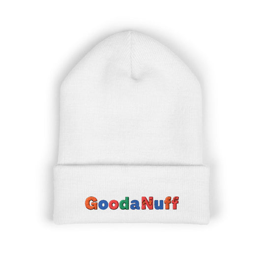 Trying my Best & Thats GoodaNuff Cuffed Beanie