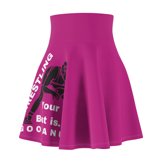 Wrestling your Best is GoodaNuff Skater Skirt