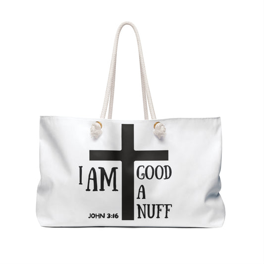 I AM GoodaNuff Travel Bag
