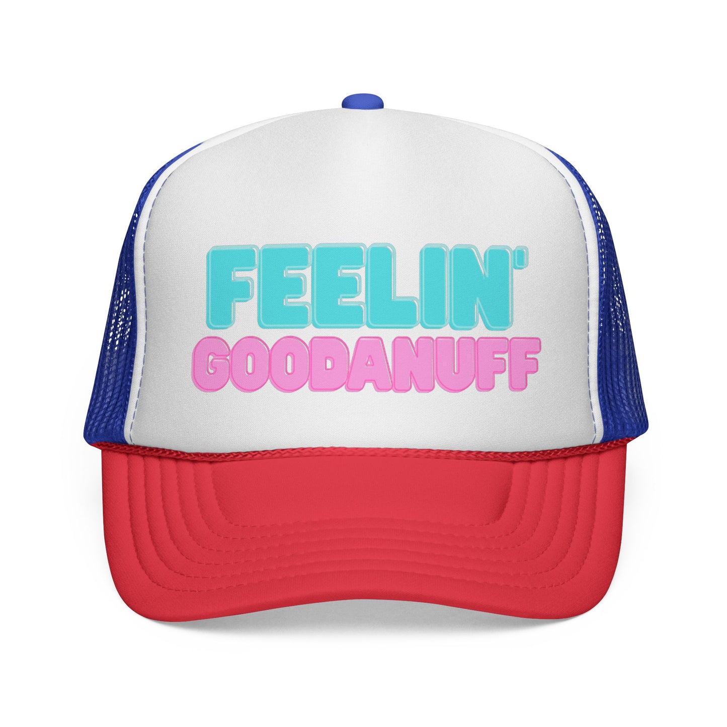 Puff Pink GoodaNuff Trucker Hat