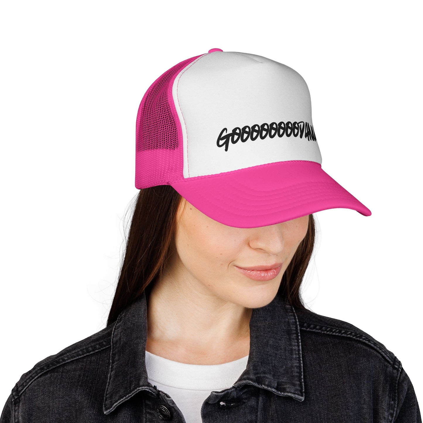 It's GoodaNuff Ghost Trucker Hat