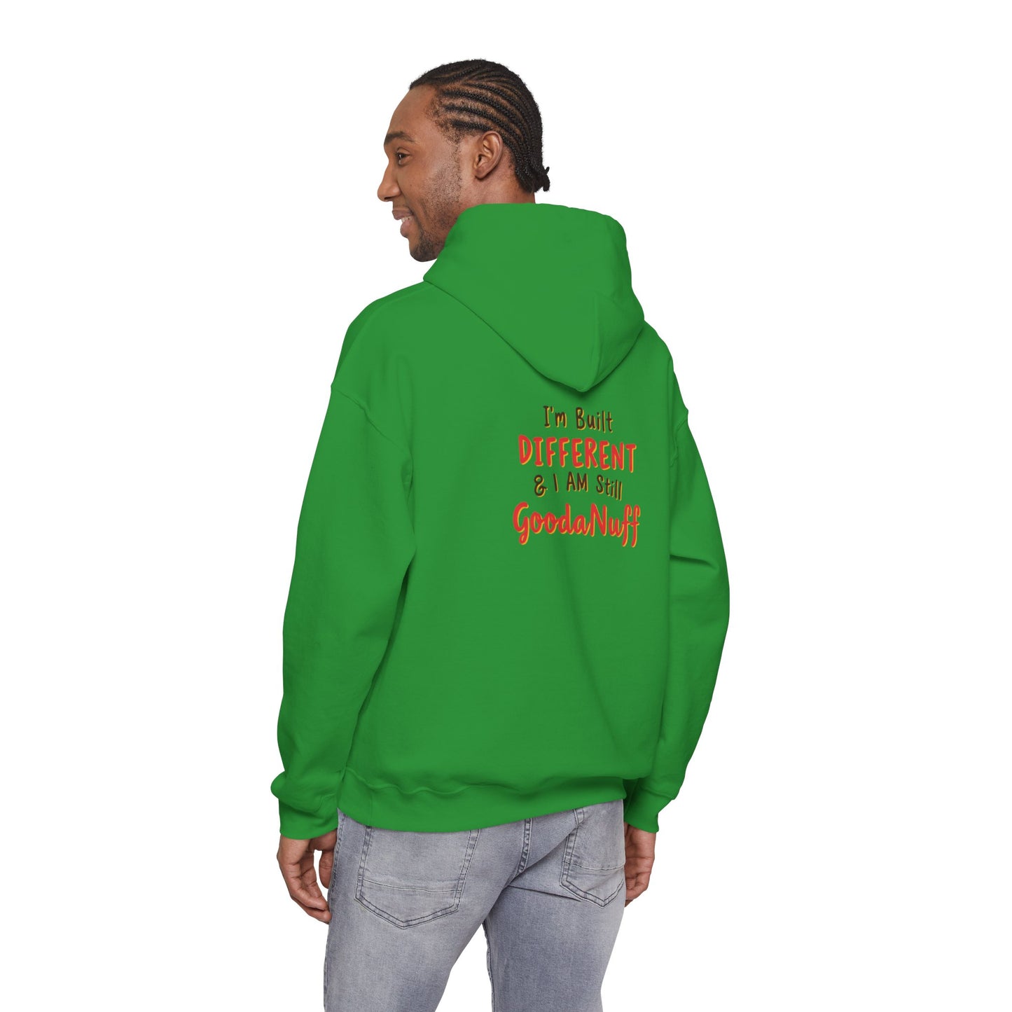 I'm Built Different & I AM GoodaNuff Unisex Hoodie