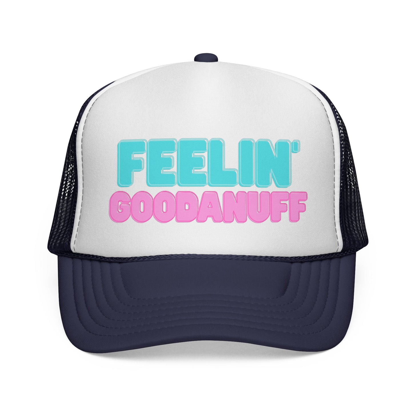 Puff Pink GoodaNuff Trucker Hat