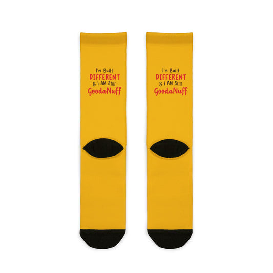 I'm Built Different & I AM still GoodaNuff Socks