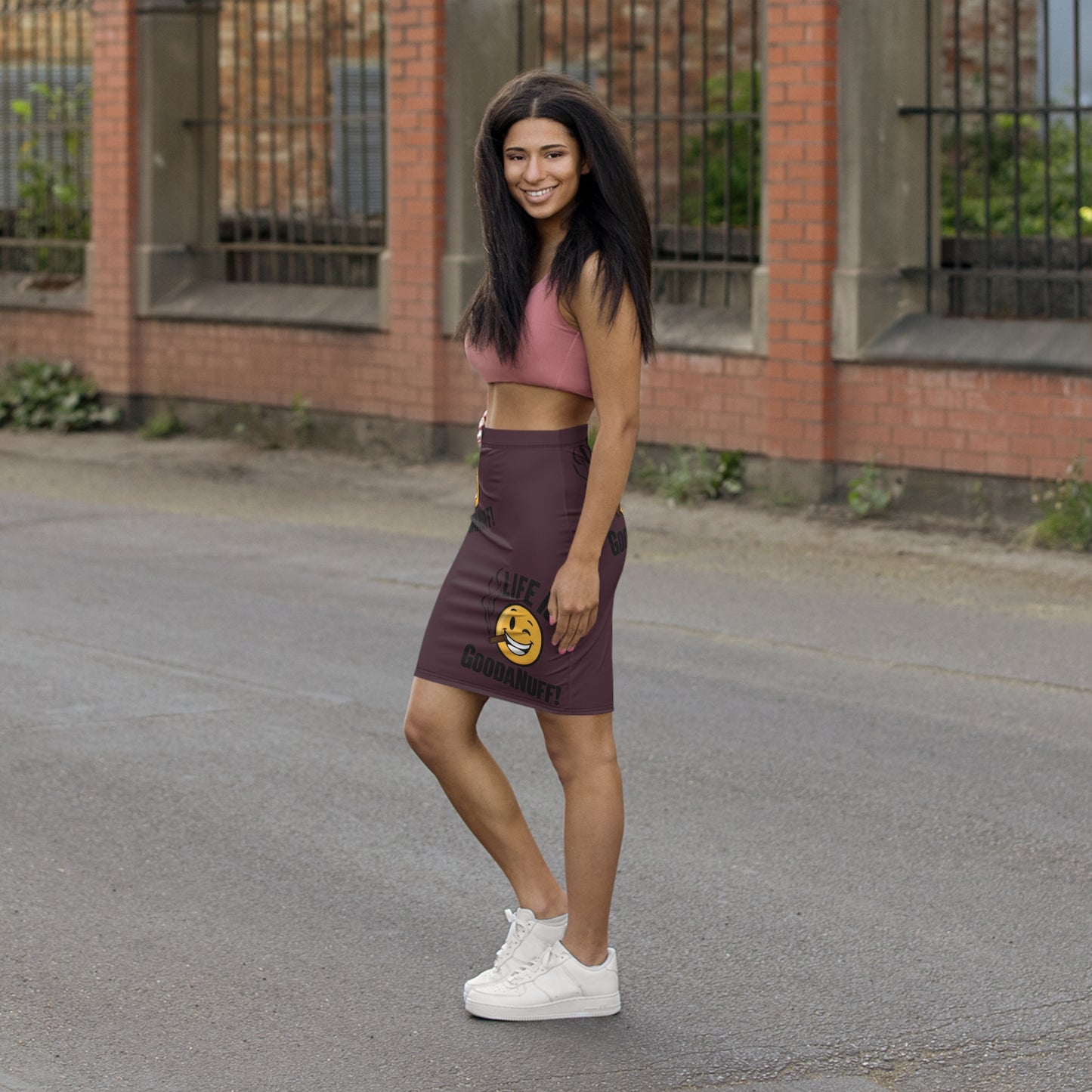 Life is GoodaNuff Pencil Skirt