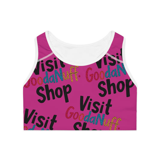 Visit GoodaNuff.shop Sports Bra