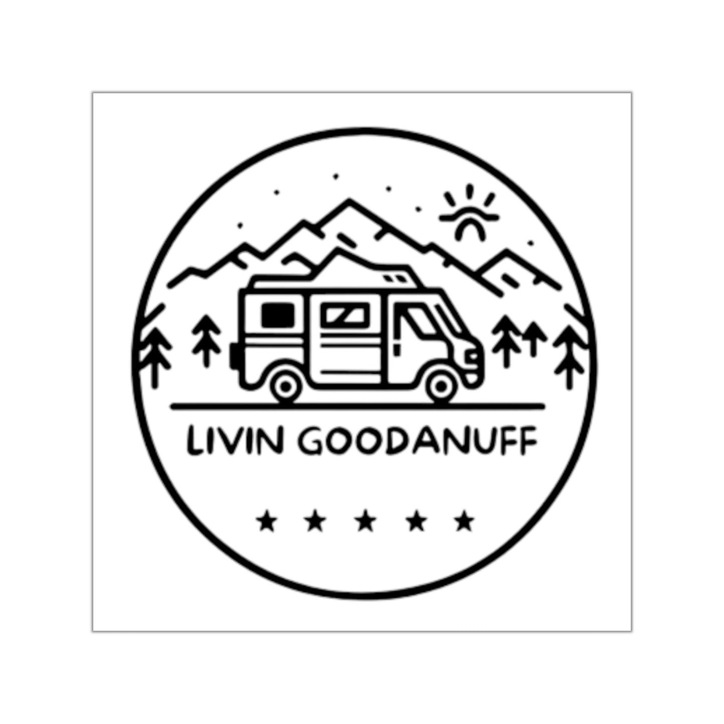 Livin GoodaNuff Sticker