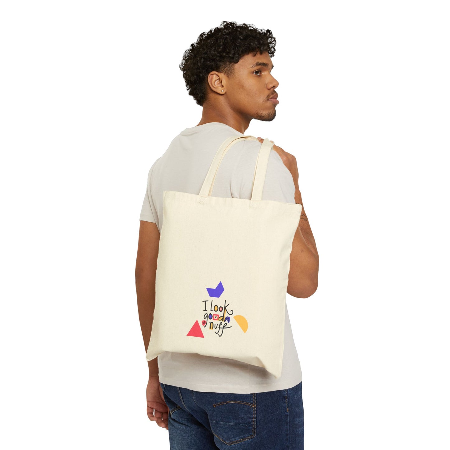 I Look GoodaNuff Cotton Tote Bag