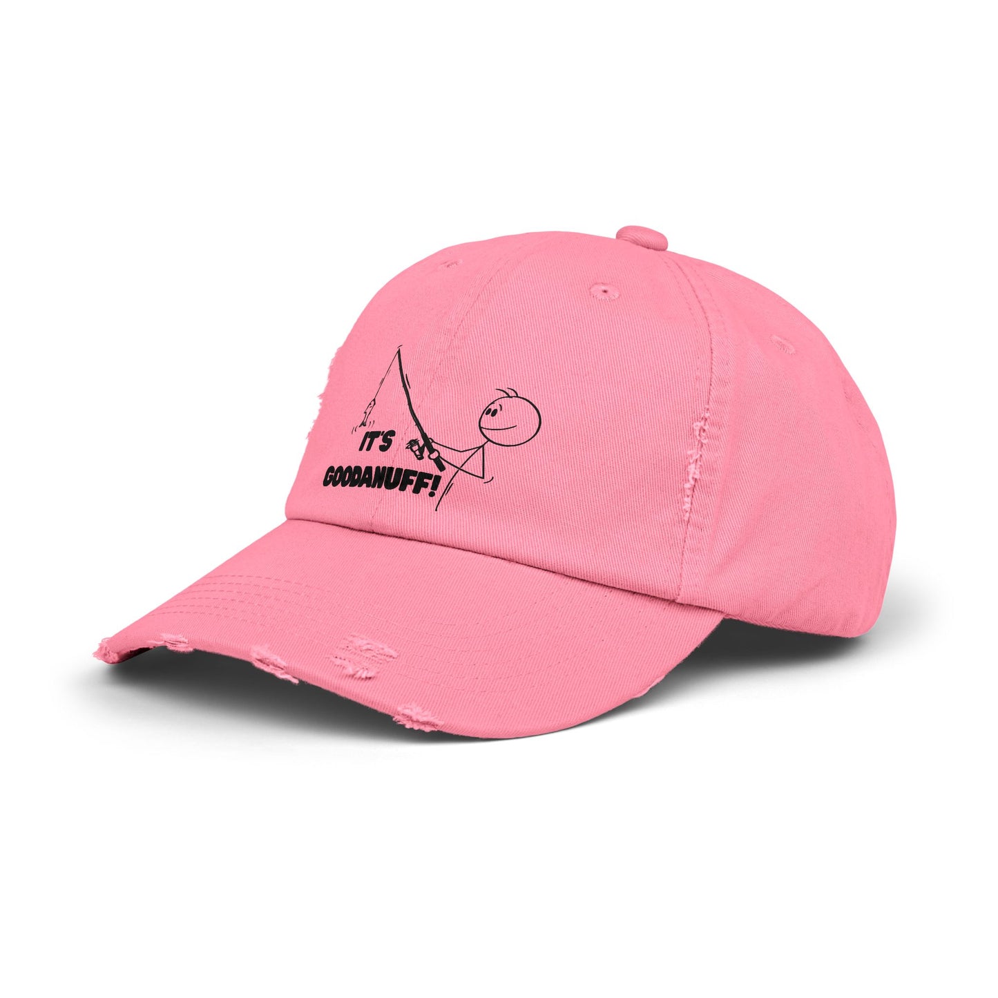 It's GoodaNuff Distressed Baseball Cap