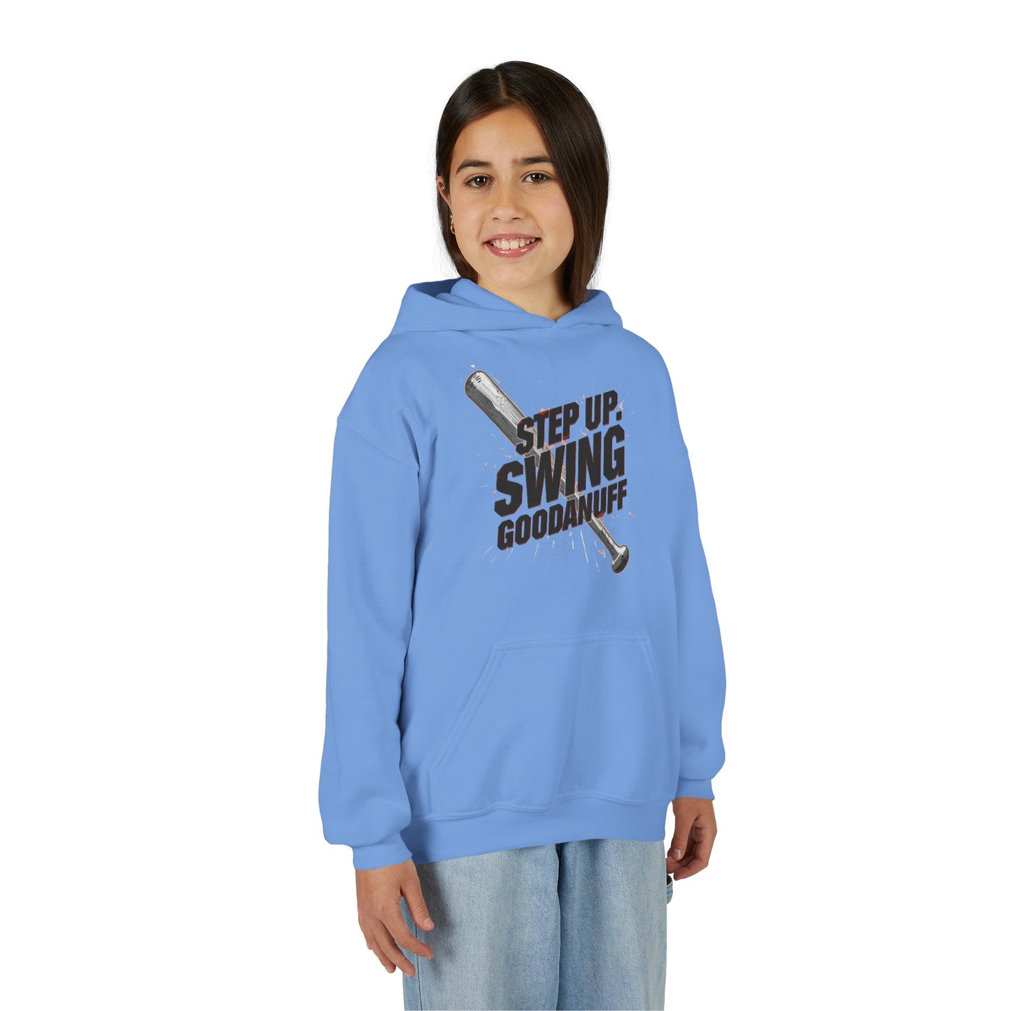 Step Up. Swing GoodaNuff Unisex Youth Hoodie