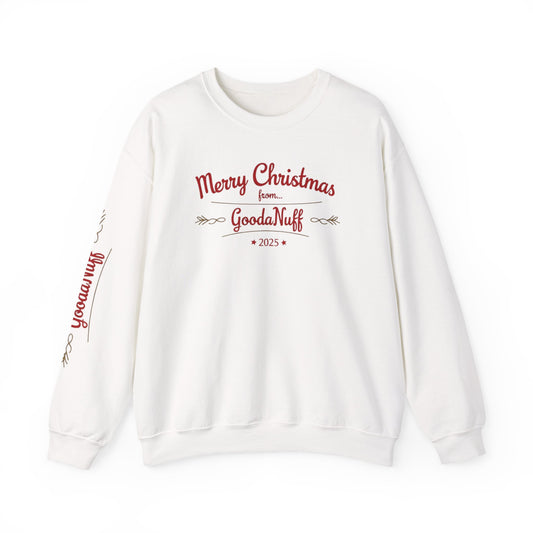 Merry Christmas from...GoodaNuff 2025 Unisex Crewneck