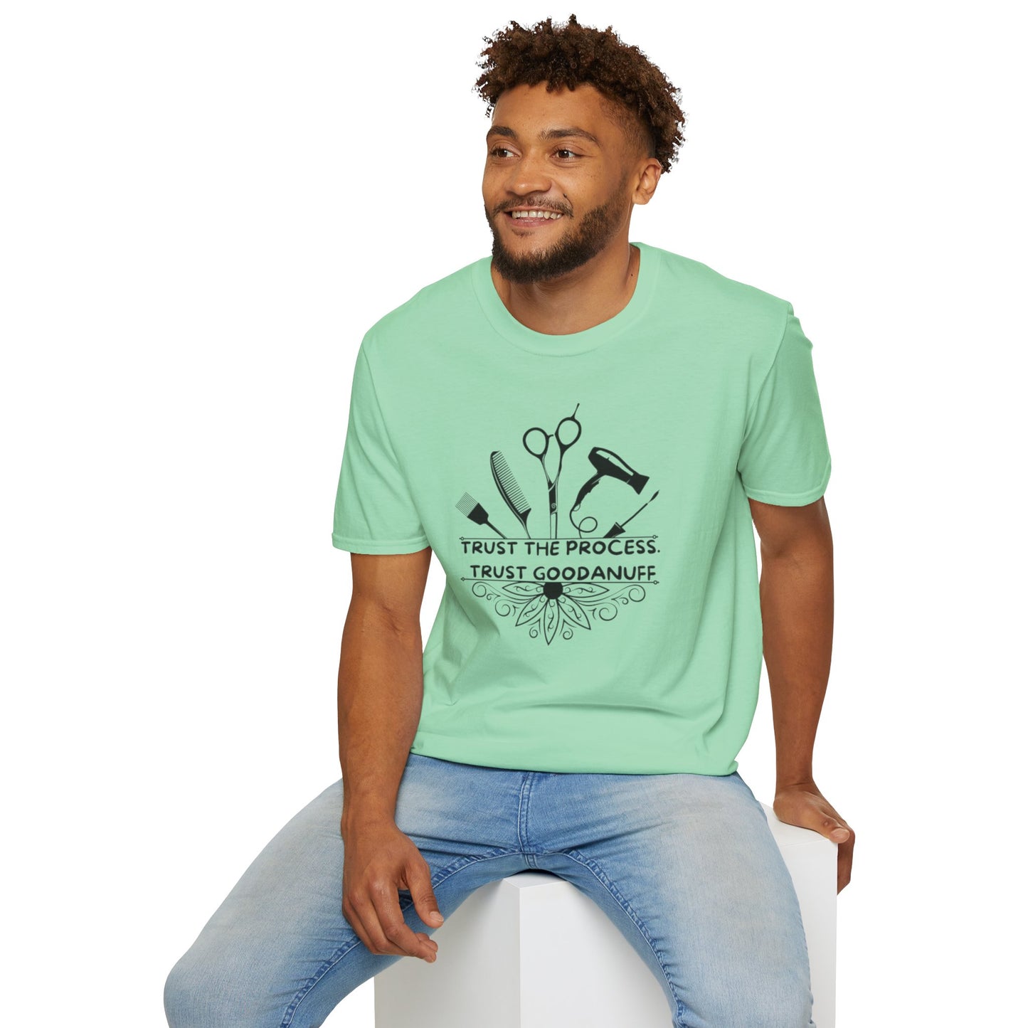 Trust the Process. Trust GoodaNuff Unisex Softstyle T-Shirt