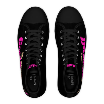 My Shoes are GoodaNuff Womens High Top Sneakers