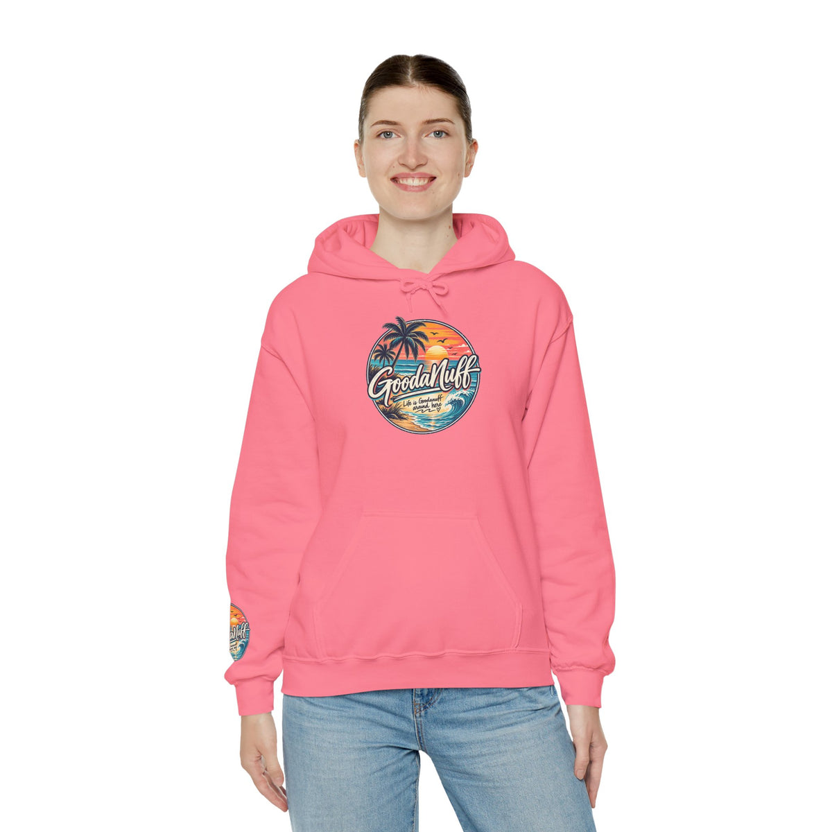 Life is GoodaNuff around here! Unisex Hoodie