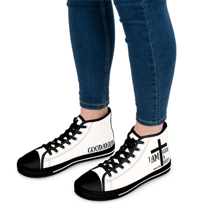 I AM GoodaNuff Womens High Top Sneakers