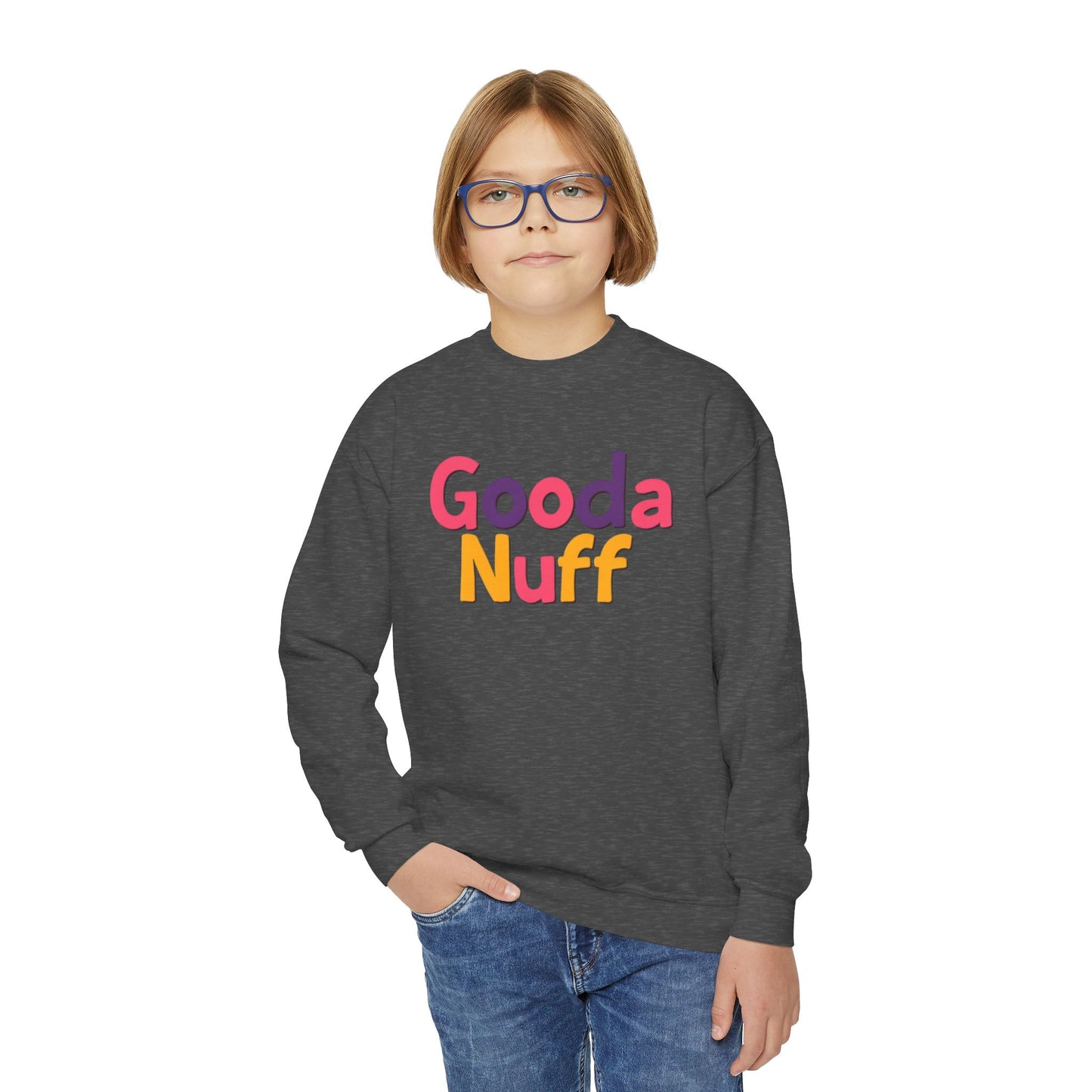 GoodaNuff Unisex Youth Crewneck