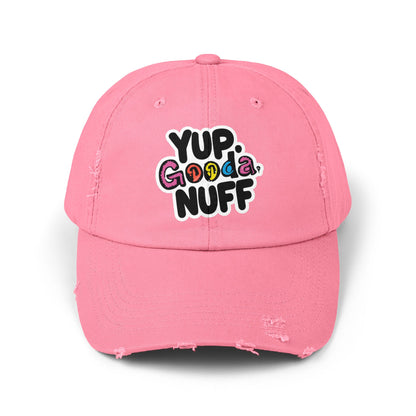 Yup. GoodaNuff Distressed Baseball Cap