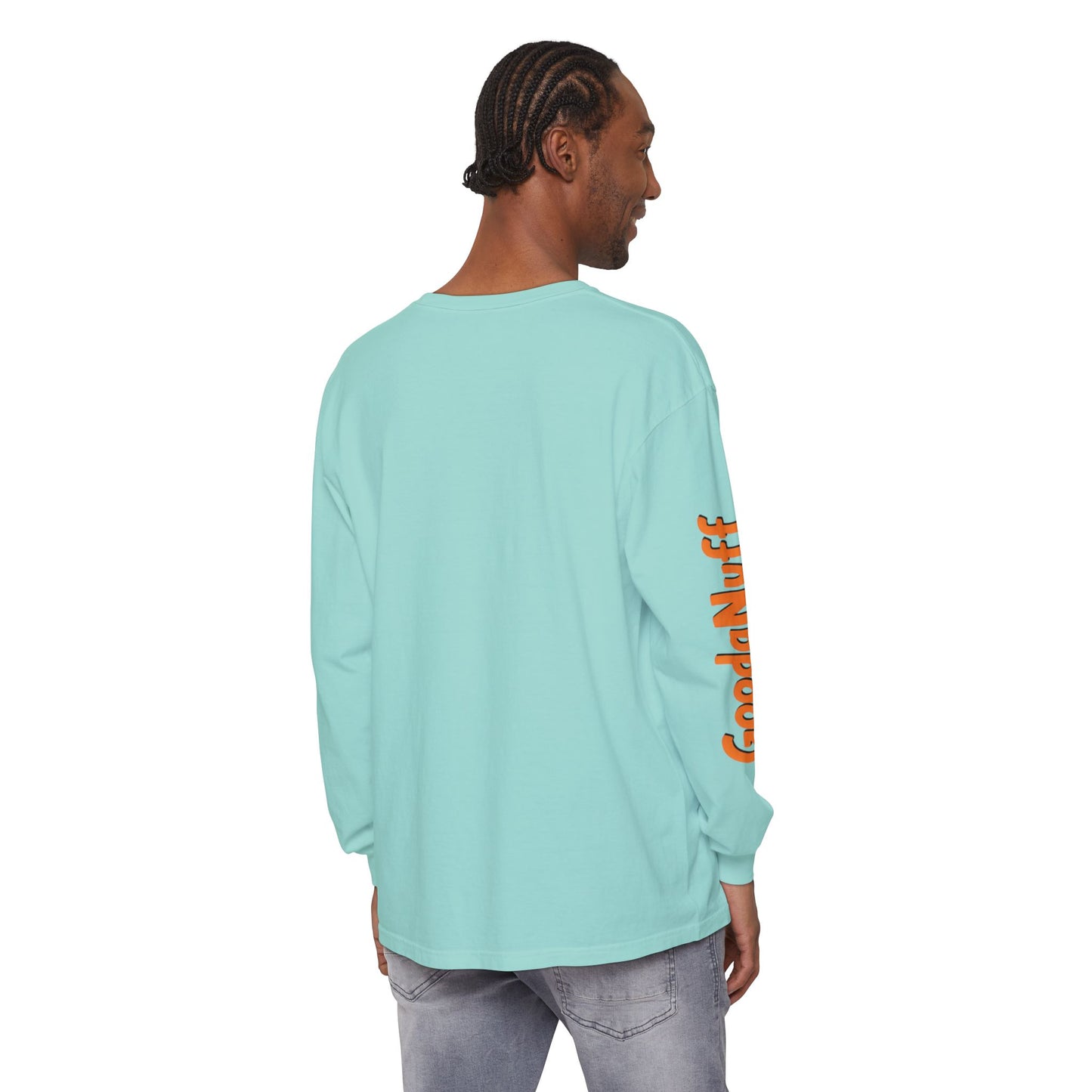 DIY rule #1 Done is GoodaNuff Unisex Long Sleeve Tee