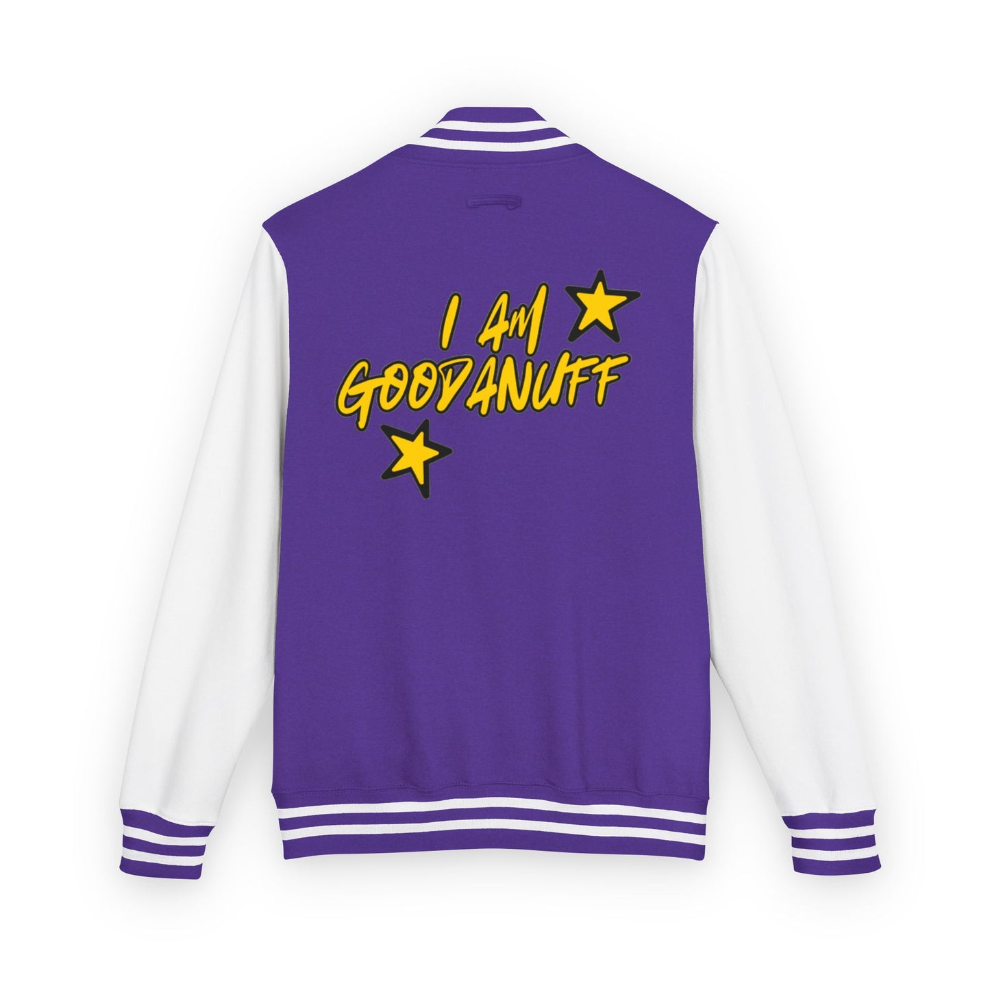 I Am GoodaNuff Unisex Letterman Jacket