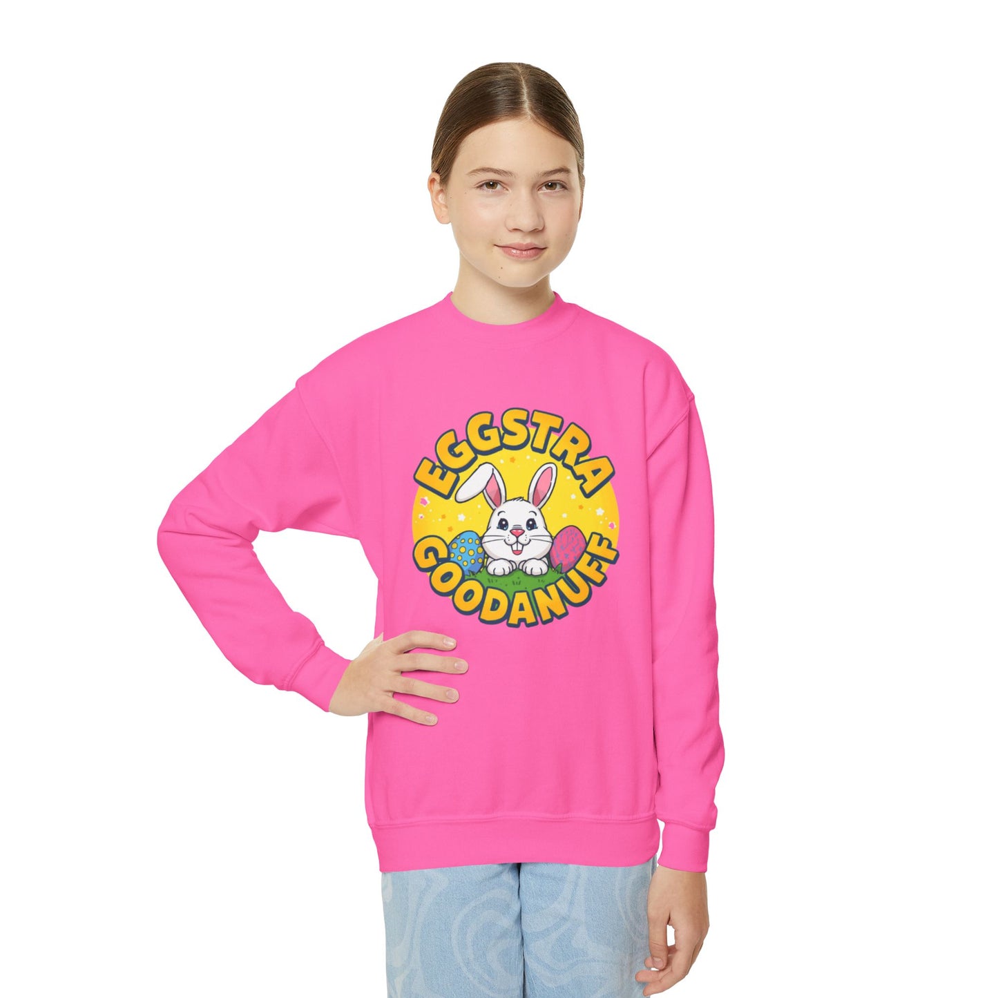 Eggstra GoodaNuff Unisex Youth Crewneck