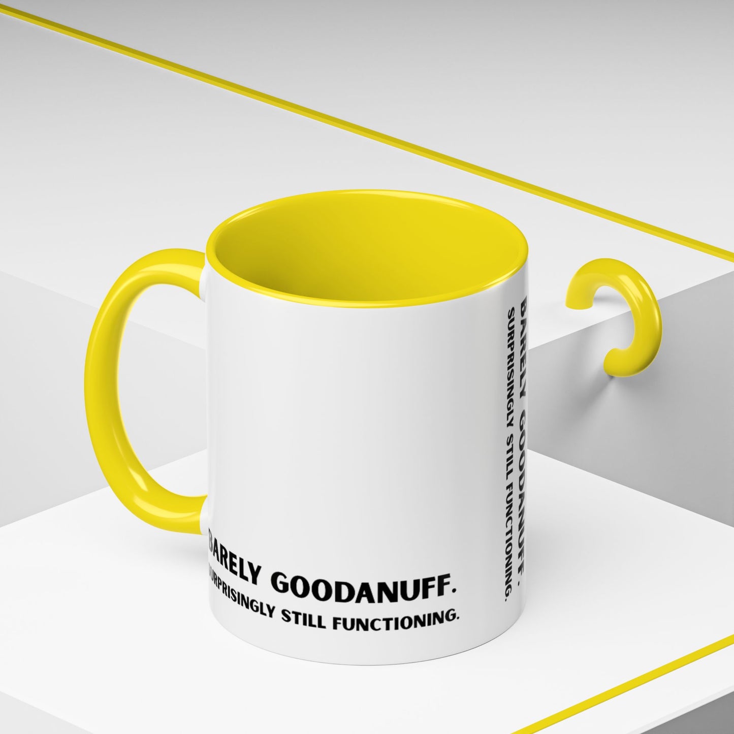 Barely GoodaNuff. Surprisingly Still Functioning Coffee Mug