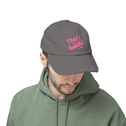 That's GoodaNuff Distressed Baseball Cap