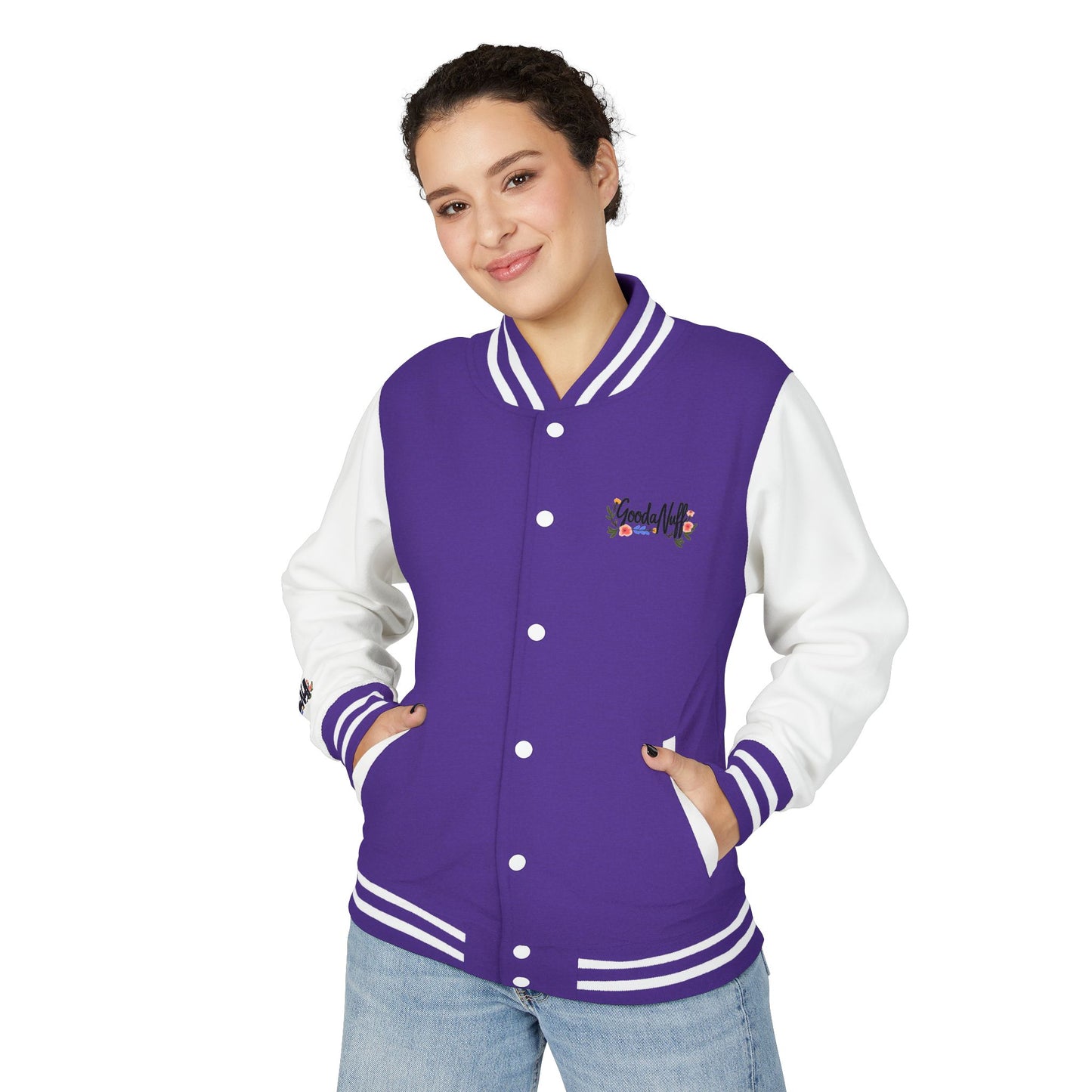 I AM GoodaNuff Unisex Letterman Jacket