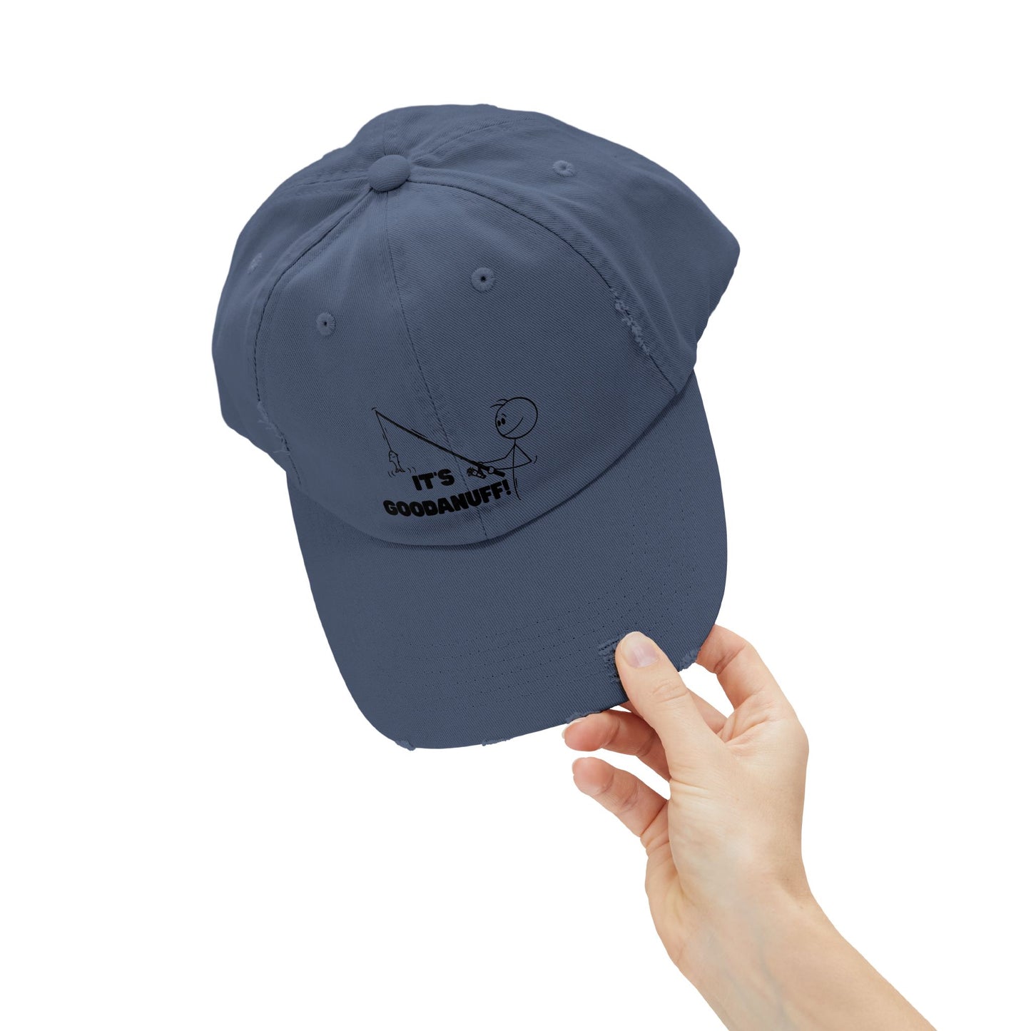 It's GoodaNuff Distressed Baseball Cap