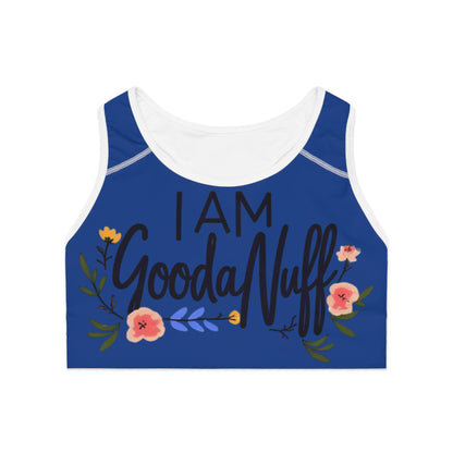 I Am GoodaNuff Sports Bra