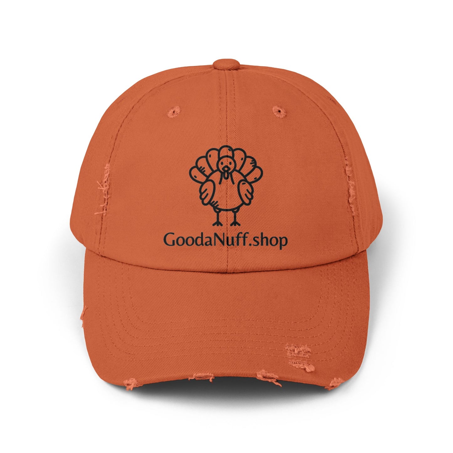 Thanksgiving Turkey...GoodaNuff Distressed Baseball Cap