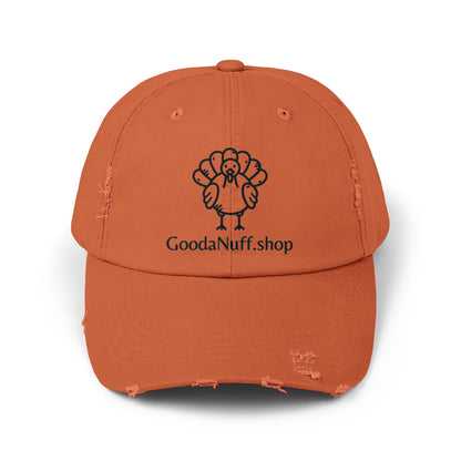 Thanksgiving Turkey...GoodaNuff Distressed Baseball Cap
