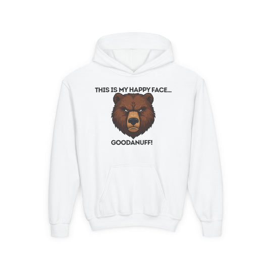 This is my Happy Face...GoodaNuff Unisex Youth Hoodie