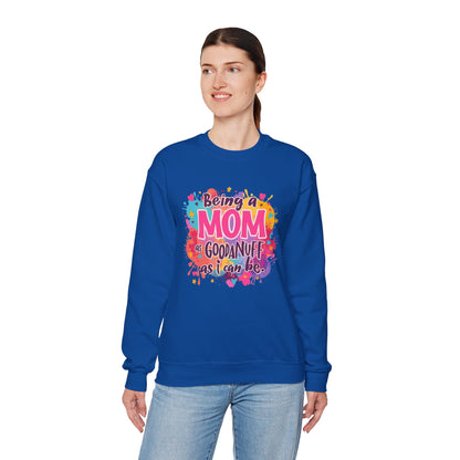 Being a Mom as GoodaNuff as I can be Unisex Softstyle T-Shirt